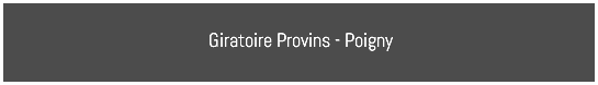 Giratoire Provins - Poigny